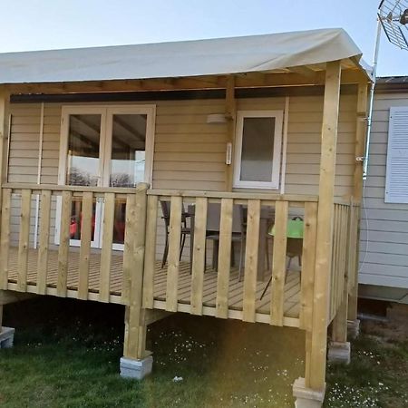 Mobilhome 6 Personnes Biville-sur-Mer Buitenkant foto