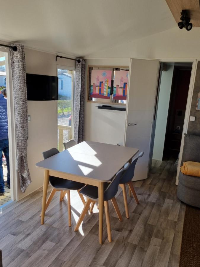 Mobilhome 6 Personnes Biville-sur-Mer Buitenkant foto
