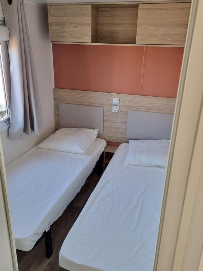 Mobilhome 6 Personnes Biville-sur-Mer Buitenkant foto