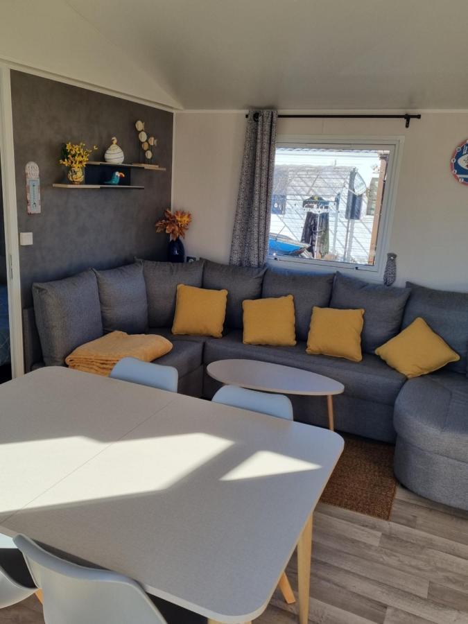 Mobilhome 6 Personnes Biville-sur-Mer Buitenkant foto