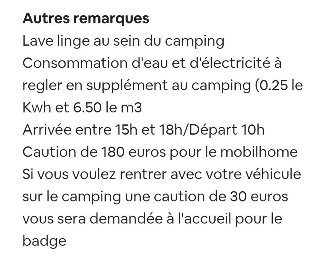 Mobilhome 6 Personnes Biville-sur-Mer Buitenkant foto